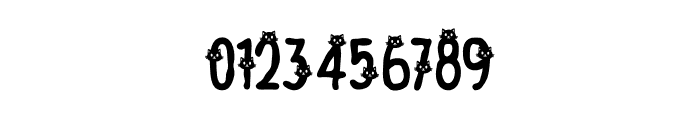 Meow Zilla Cat 4 Font OTHER CHARS