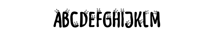 Meow Zilla Cat 6 Font UPPERCASE