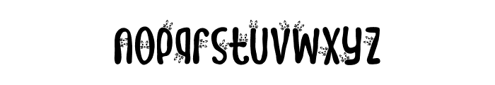 Meow Zilla Cat 6 Font LOWERCASE