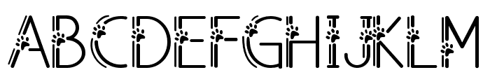 Meows-Regular Font UPPERCASE