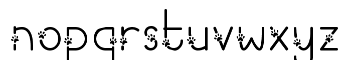 Meows Font LOWERCASE