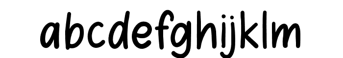 MeramizueRegular Font LOWERCASE