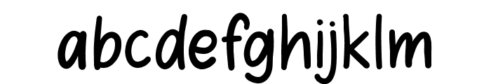 Meramizue Font LOWERCASE