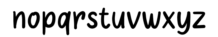 Meramizue Font LOWERCASE