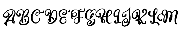 Merchittoz Font UPPERCASE