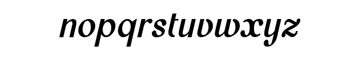 Mercusuar Bold Italic Font LOWERCASE