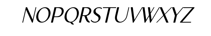 Mercusuar Medium Italic Font UPPERCASE