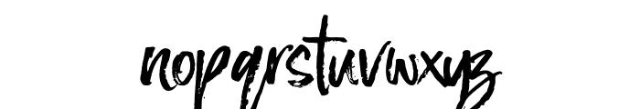 Meredith Font LOWERCASE