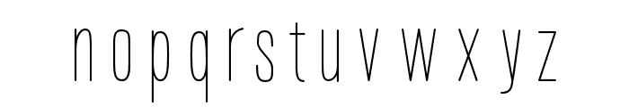 Merflows Regular Font LOWERCASE