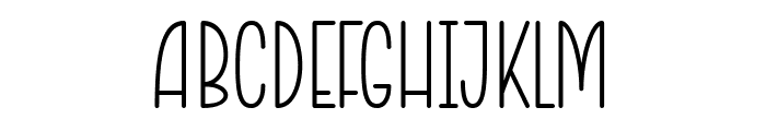 Meria Font LOWERCASE