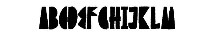 Merimount-Regular Font LOWERCASE