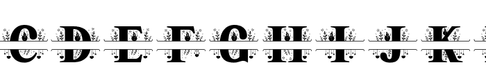 Merinda Font LOWERCASE