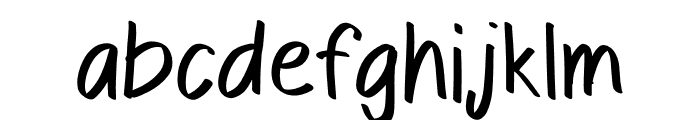 Merlie Regular Font LOWERCASE