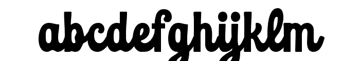 Merlight-MediumStamp Font LOWERCASE