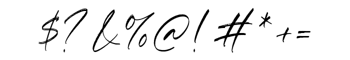 Merlinda Signature Font OTHER CHARS