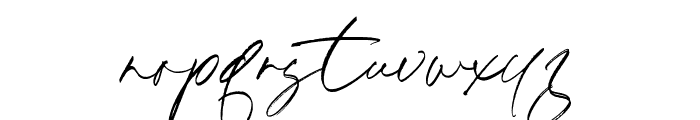 Merlinda Signature Font LOWERCASE