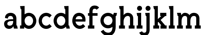 Merquin-Regular Font LOWERCASE