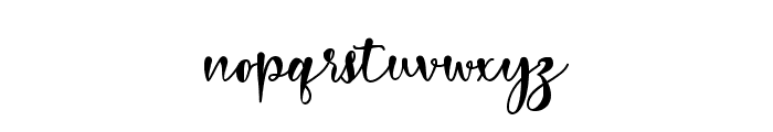 Merry Christmas Baby Font LOWERCASE