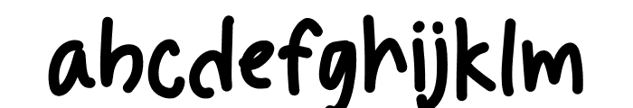 Merry Regular Font LOWERCASE