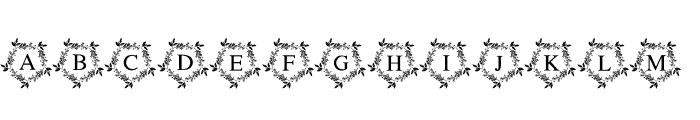 Merry Wreath FONT