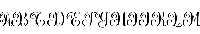 MerryBrighty Font UPPERCASE