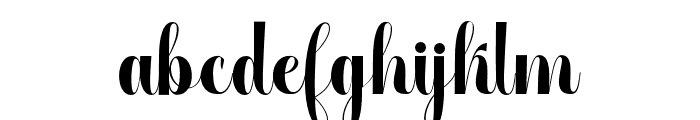 MerryBrighty Font LOWERCASE