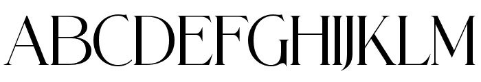 MerryChristmaS-Regular Font UPPERCASE