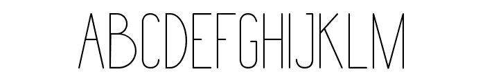 MerryLight Font UPPERCASE