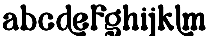 Merrys Font LOWERCASE