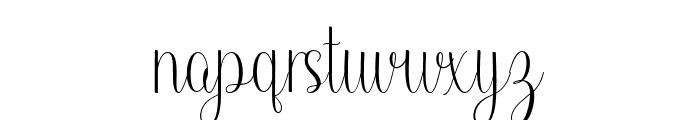 Merthiana Font LOWERCASE