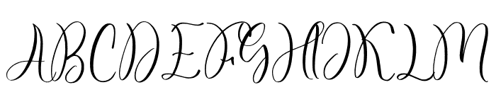 Merylina Font UPPERCASE