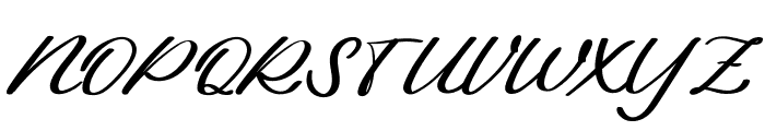 Meryline Font UPPERCASE