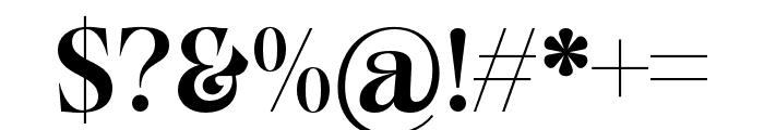 Merzalina-Regular Font OTHER CHARS