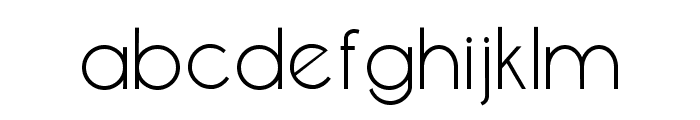 Message  Regular Font LOWERCASE