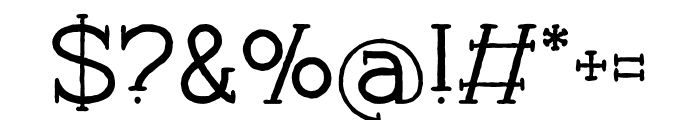 MessinKeytic-Regular Font OTHER CHARS