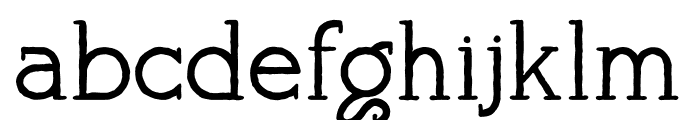 MessinKeytic-Regular Font LOWERCASE