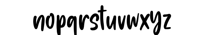 Messy Berry Font LOWERCASE
