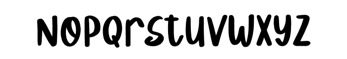 Messy Mood Font LOWERCASE