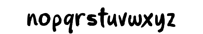 MessyThinking Font LOWERCASE