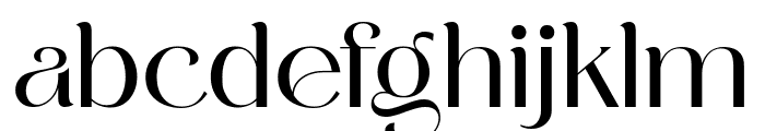 Mestika Font LOWERCASE