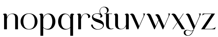 Mestika Font LOWERCASE