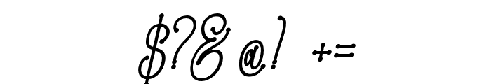 MetaforaBolditalic-Italic Font OTHER CHARS