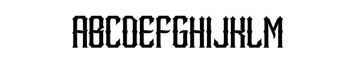 Metal Core Clean Font UPPERCASE