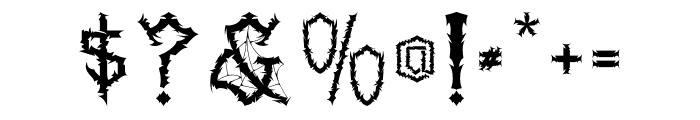 Metalico Font OTHER CHARS