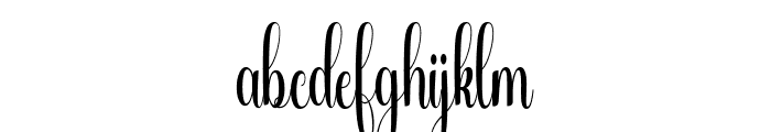 Metalika Font LOWERCASE