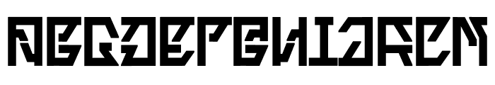 Metaporze Font UPPERCASE