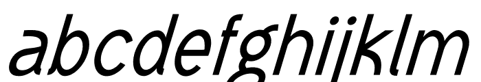 Metaverse Italic Font LOWERCASE