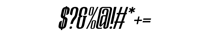 Metazora Italic Font OTHER CHARS
