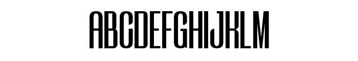 Metazora Regular Font UPPERCASE