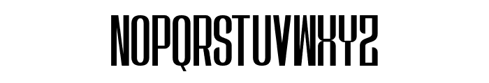 Metazora Regular Font UPPERCASE